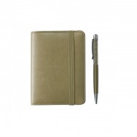 Custom Design hard Leather Journal Travel Planner Diary